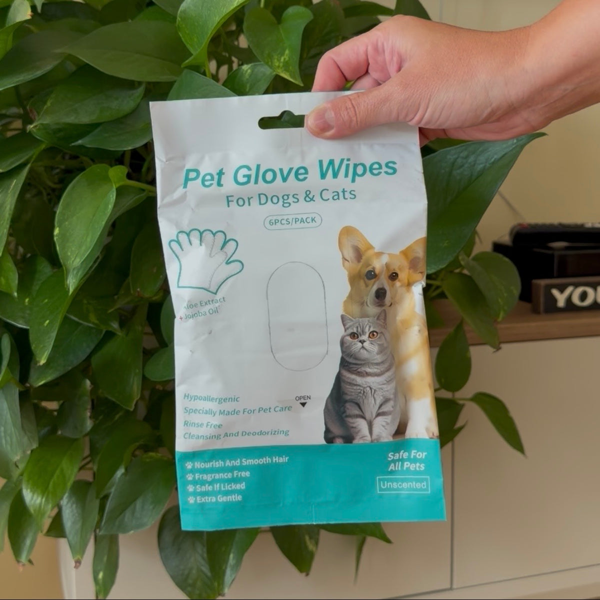CleanPet™ - Guanto detergente senza risciacquo, pulizia immediata